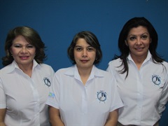 Azucena Munguía Merino, Ana Silvia de Romero, Cecilia Flores
